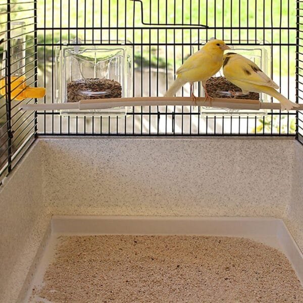 Ferplast Jaula para Canarios y Pájaros Exóticos CANTO, Jaula de cría con Separador y Accesorios - Image 3