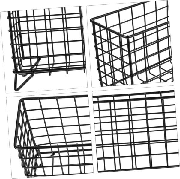 Bastidor de heno para conejitos conejo hay rack Bunny alimentador metal marco guinea cerdo hay metal hierro forjado negro cesta conejo hay guinea cerdo alimentador de heno para conejo - Image 7