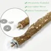 Perchas para pájaros, 5 unidades, accesorios naturales para pájaros, como periquitos, canarios, agapornidos, barras de madera natural para el pájaro como accesorio importante para pájaros en la jaula - Image 6