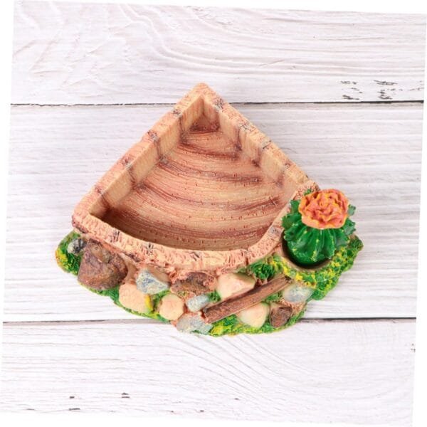 Yardwe 3 Piezas tazón de Comida Plato de Agua de Reptil Tanque de Reptiles Plato de Comida de Tortuga Juguete Pet Feeder Comedero para Reptiles Suministros para Mascotas tazón de Reptil - Image 8