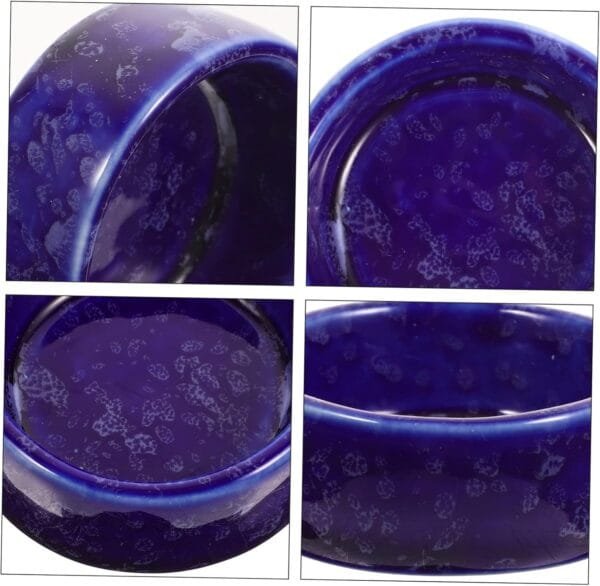 BESPORTBLE 6 Piezas tazón de cerámica de hámster tazón de Fuente de alimentación del hogar Plato de Comida de Chinchilla Comedero para Conejos y Hamsters cobayas Accesorios comedero Lavable - Image 7
