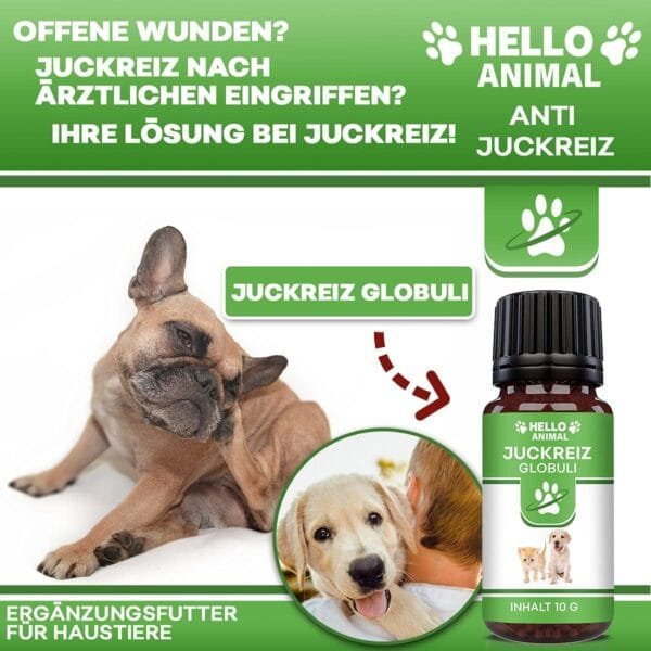 Globuli para perros y gatos con irritación de la piel, cuida la piel y el pelo en piojos, pulgas y ácaros – informado con flores de Bach. - Image 7