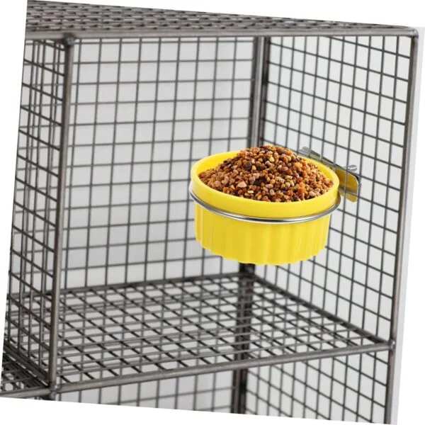 Yardwe Tazón De Comida para Loros Comedero para Periquitos Comederos para Jaulas De Pájaros Platos para Pájaros para Jaula Tazón De Alimentación para Pájaros Tazones De Comida para - Image 6