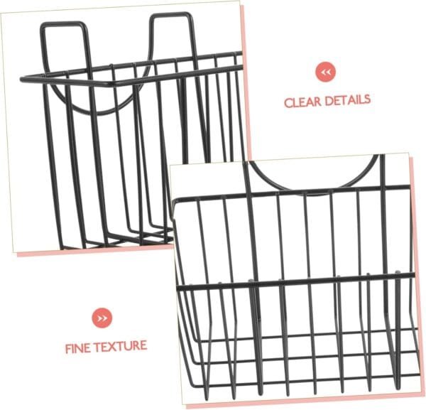 Yardwe 2 Piezas Estante de heno de Conejo Accesorios de Fregadero dispensador de Comida para Conejos comedero para Conejos Accesorios para Conejos Soporte suspensivo Poseedor Black - Image 7