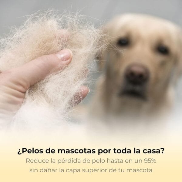 Thunderpaws Peine Profesional para Mascotas, Herramienta de Cuidado para Perros, D-Shedz para Razas de Perros, Gatos con Pelo Corto o Largo, Pequeño, Mediano y Grande (Verde) - Image 4