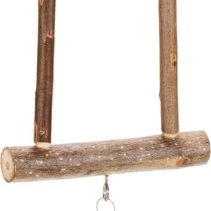 TRIXIE Columpio Natural Living con Campanilla para Pájaros