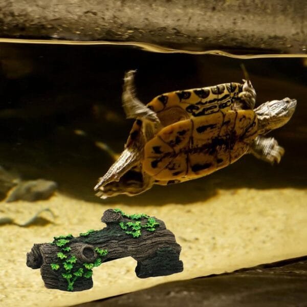 KJDKNC Reptiles Hideaways Cuevas, casa de tortugas, terrario, acuarios para reptiles, escondite de tortugas, decoración - Image 4