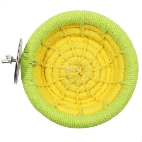 Nidos Para PáJaros Nido Periquitos - Cuerda AlgodóN Hecha A Mano CríA Loros Jaulas Juguete CacatúA Tejida Accesorios Periquito PinzóN Canario Y Pajarita PequeñA Jaula De Loro, Amarillo 1 Pieza - Image 8