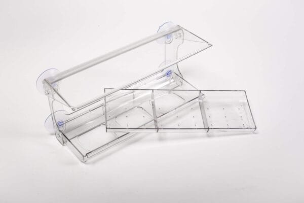 UPP comedero de pájaros Exterior para Ventana I alimentador de Aves, observa los pajaros Desde la Ventana I pajarera Transparente, con 4 ventosas I casita comedero gorriones, Canarios... (30x14x10cm) - Image 3