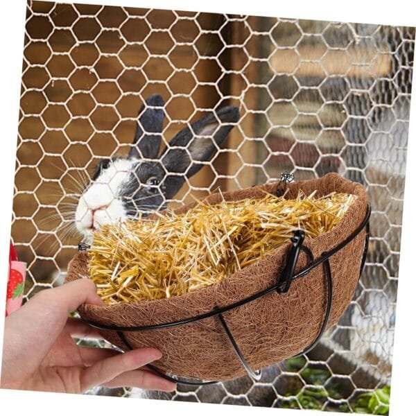 BESPORTBLE comedero de heno para Conejos dispensador de Comida para Conejos comedero para Conejos Comedero para Chinchillas Comedero para roedores Accesorio de Conejo Suministro de Mascotas - Image 9