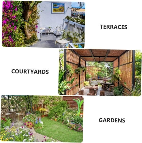 STOBAZA Comedero para Pájaros De Forjado Comedero para Pájaros Silvestres Decoración De Jardín Decoración De Ardilla Contenedor De Comida para Pájaros Bandejas De Comida Ventana - Image 7
