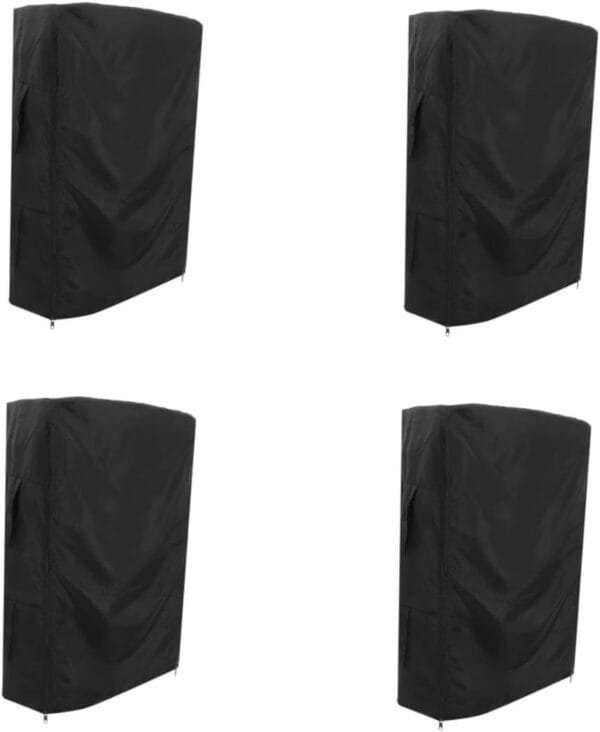 Yardwe 4 Piezas Jaula De Pájaros Protector De Jaula Cubierta De Jaula De Loro Cubiertas De Jaulas De Pájaros Accesorios para Jaulas De Pájaros Red para Jaula De Loros Poliéster Black