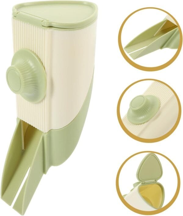 HAPINARY Alimentador De Alimentación Jaula De Conejito Alimentador Automático para Mascotas Alimentador De Ratas Alimento para Ardillas Alimentador De Conejitos Doméstico Alimentador De - Image 8