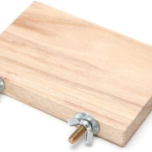 MOVKZACV Soporte para loros, plataforma para jaula de pájaros, de madera natural, para jugar, ejercicio, gimnasio, jaula, accesorios, juguetes